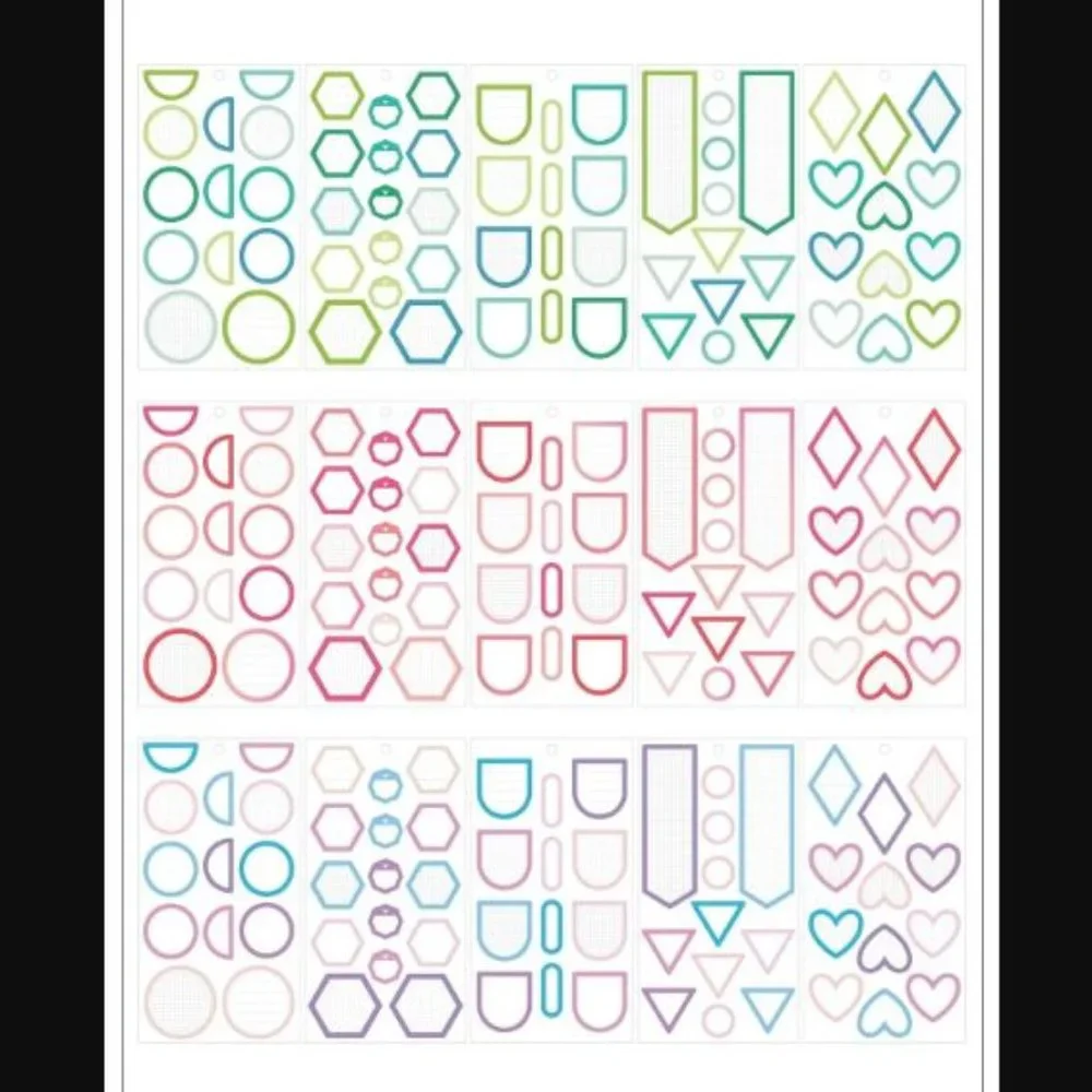 The Happy Planner, Stickers